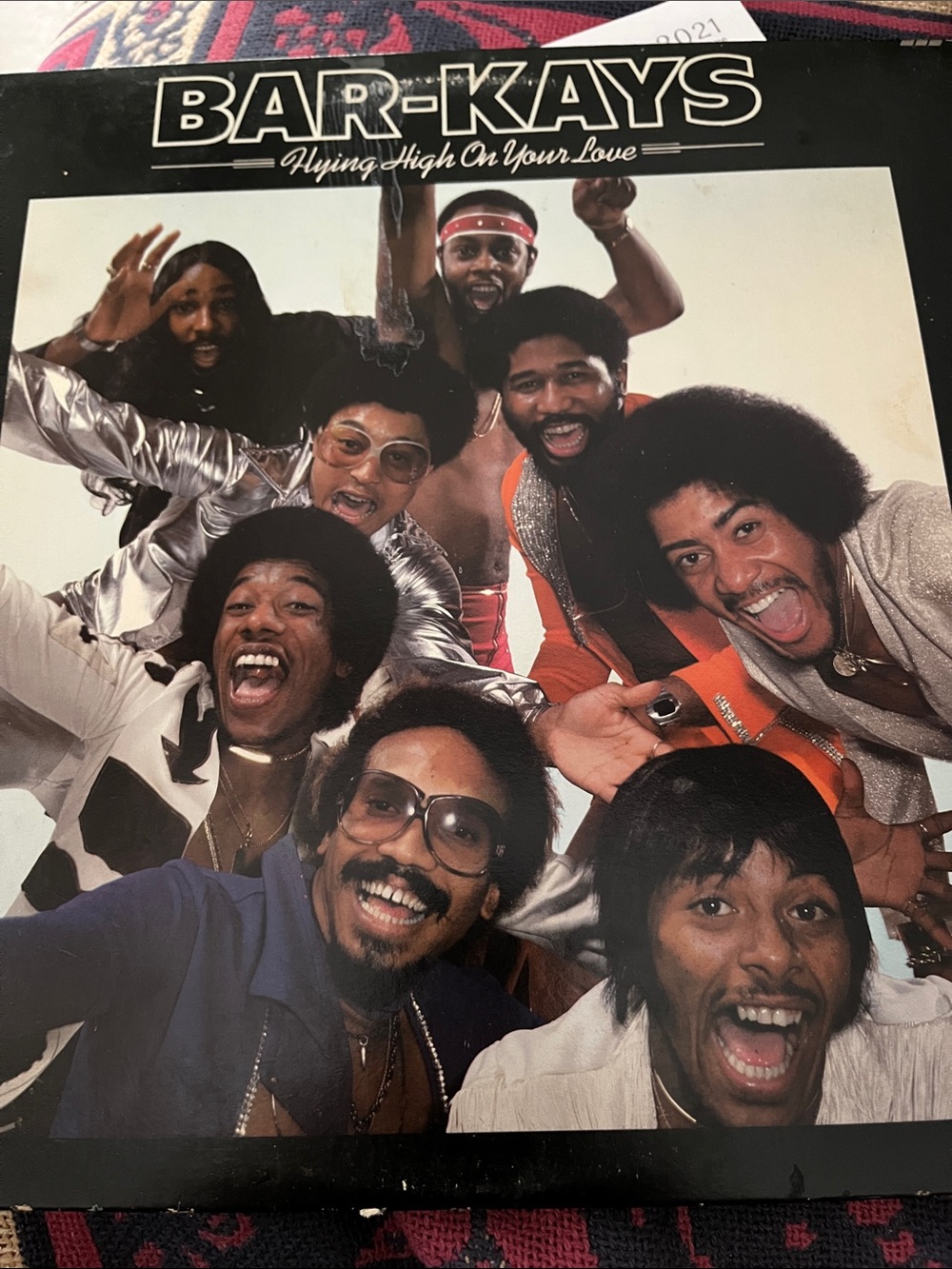 BAR-KAYS "Flying High On Your Love" Album Cover - LP Album